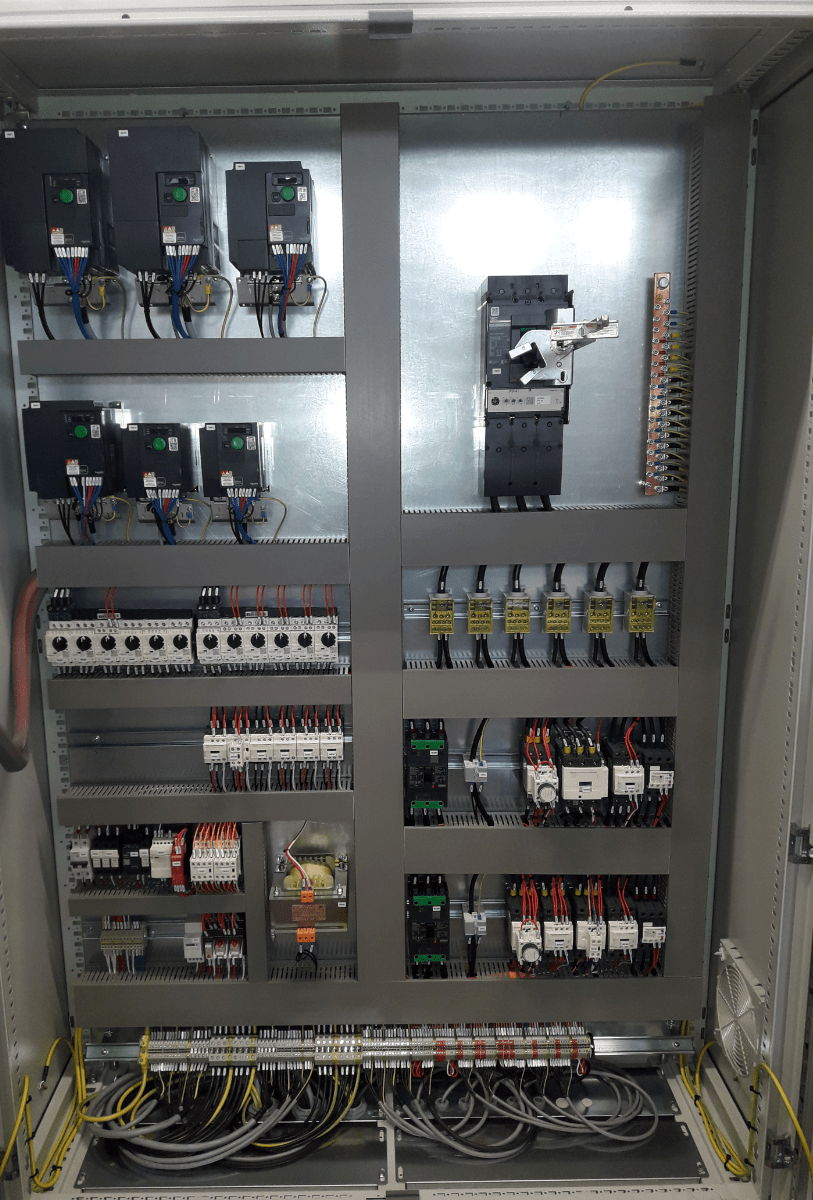 Industrial control panel UL 508A cabinet